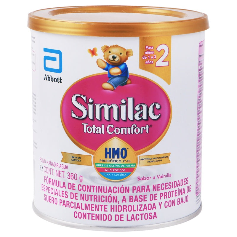Leche En Polvo Similac Total Comfort Ha2 Vnilla Lata Con 360 G 7501033957857