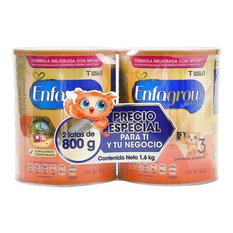 Leche Enfagrow 3 Premium 800 G Two Pack