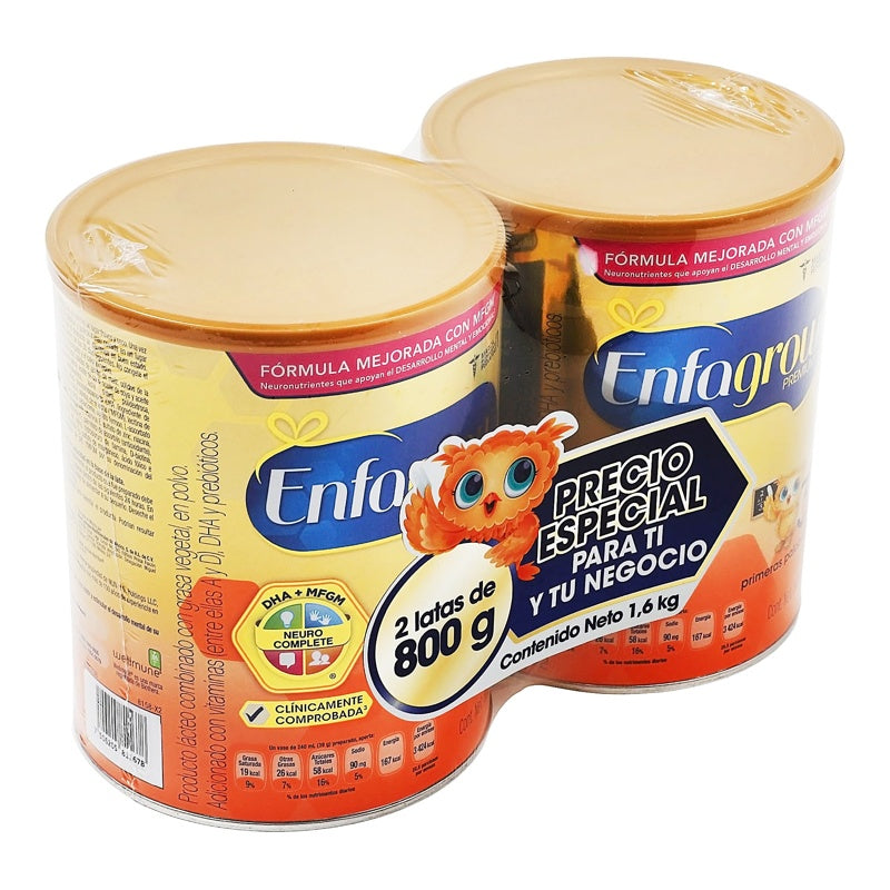 Leche Enfagrow 3 Premium 800 G Two Pack perfil 2