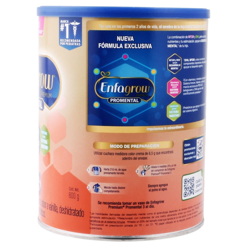 Leche Enfagrow 3 Premium Mfgm Vaini 800 G 7506205809309 perfil 5