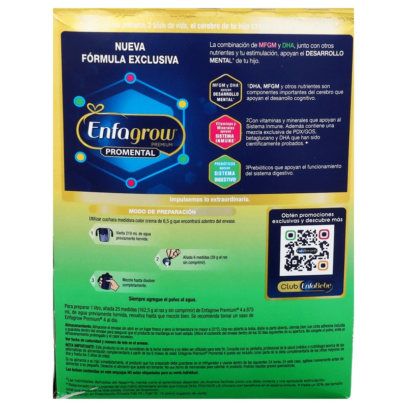 Leche Enfagrow 4 Premium 1100 G+Bsa Gtis 7506205809484