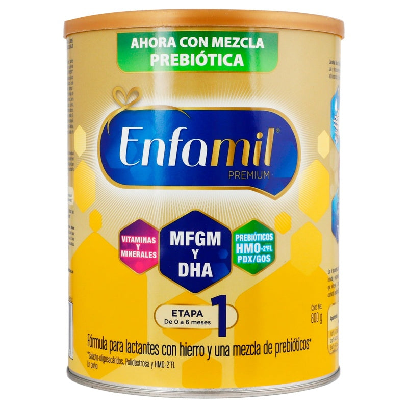 Leche Enfamil 1 Premium 0 A 6M 800 G Polvo