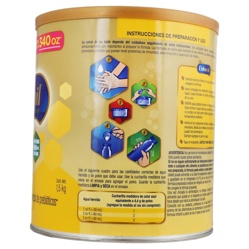 Leche Enfamil 1 Premium Mfgm 1500 G 7506205813283 perfil 2