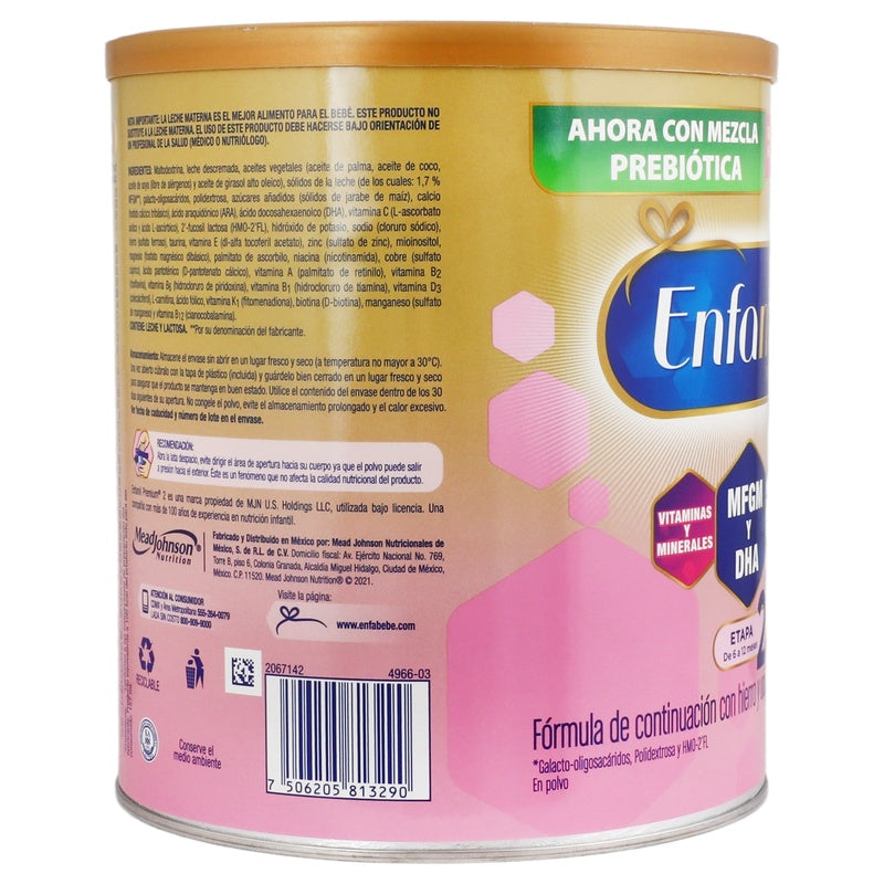 Leche Enfamil 2 Premium Mfgm 1500 G 7506205813290