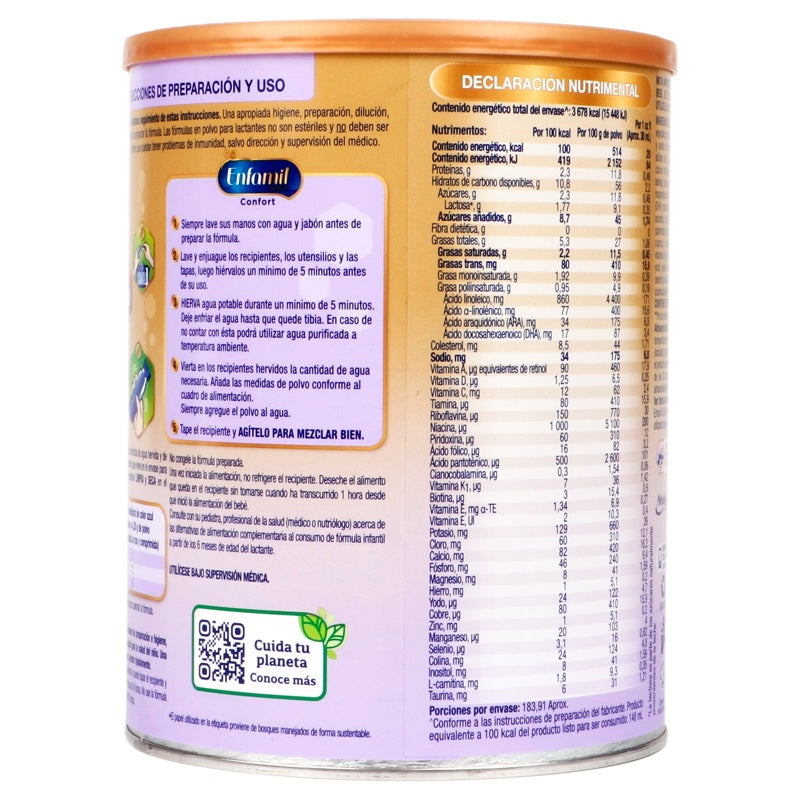 Leche Enfamil Confort Prem 0A12M 800 G