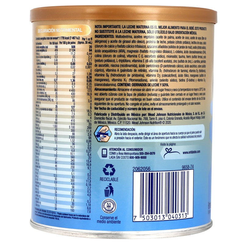 Leche Enfamil Premium Sin Lactosa 400 Gr