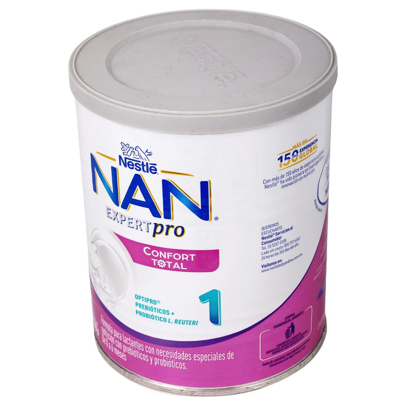 Leche Nan 1 Expertpro Confort Tot 400 G 7501058655783 perfil 2