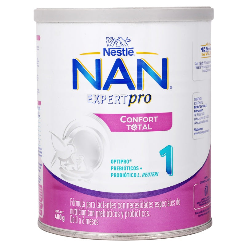 Leche Nan 1 Expertpro Confort Tot 400 G 7501058655783 perfil 5