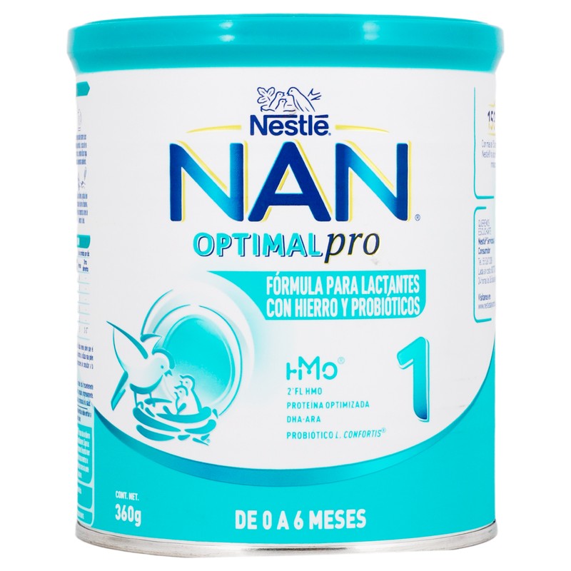 Leche Nan 1 Optimalpro 360 Gr Polvo 7501058625182