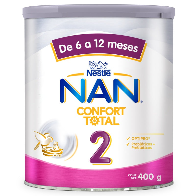Leche Nan 2 Confort Total 400 Gr 7501058655486 perfil 2