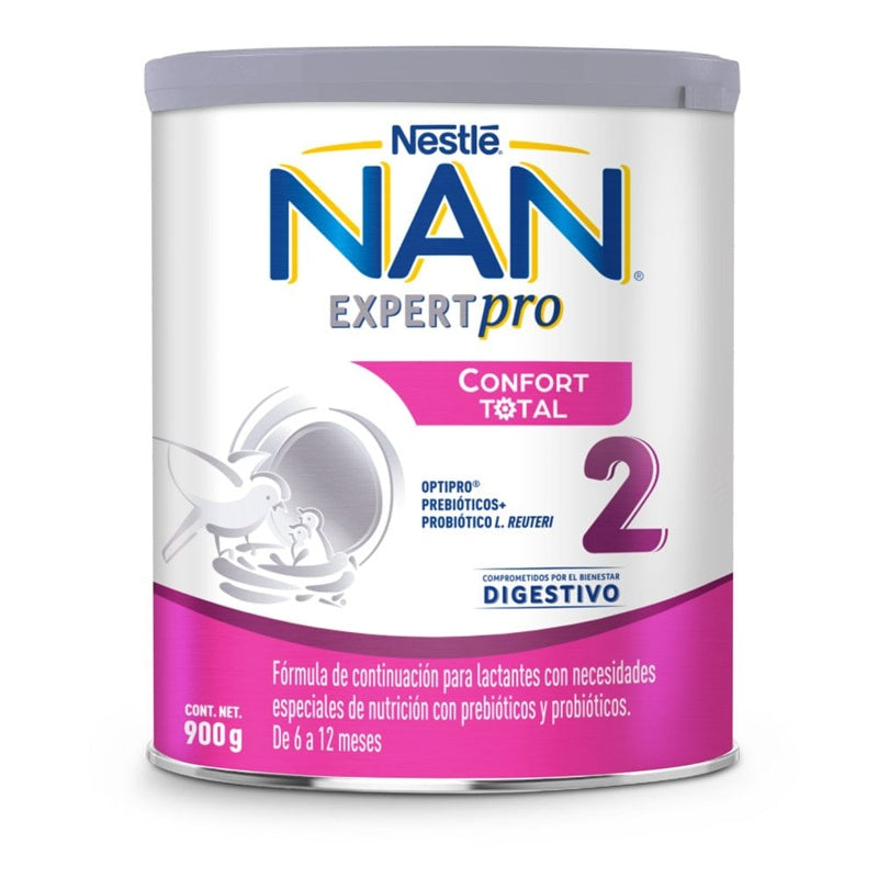 Leche Nan 2 Expertpro Confort Tot 900 G perfil 2