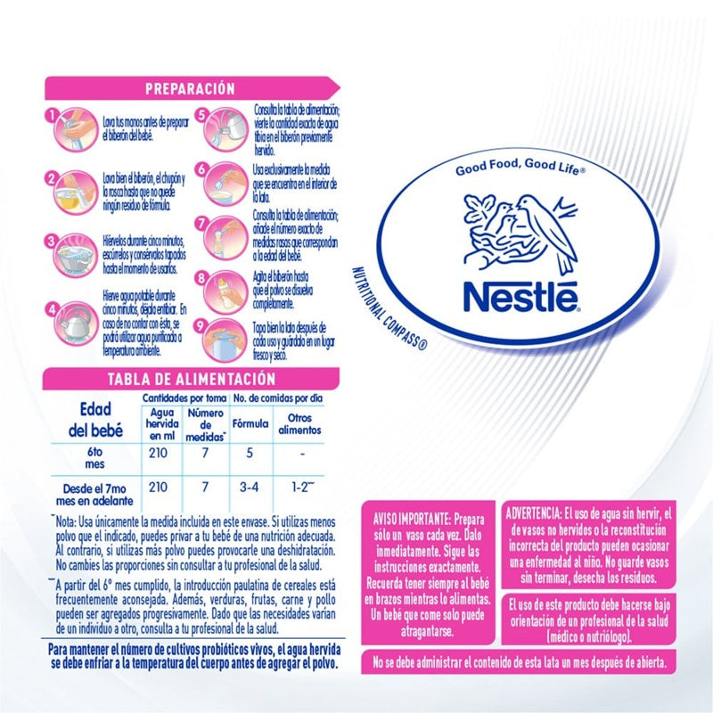 Leche Nan 2 Expertpro Confort Tot 900 G perfil 4