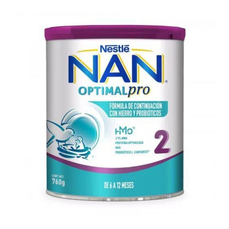 Leche Nan 2 Optimalpro 6-12 M 760 G