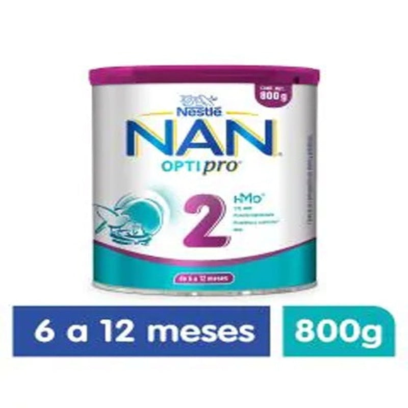 Leche Nan 2 Optipro 800 Gr