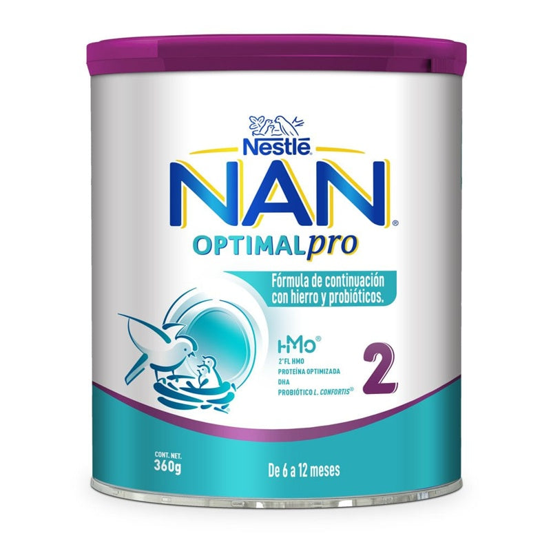 Leche Nan 2 Optipro Lconfort 360 Gr Polvo 2509