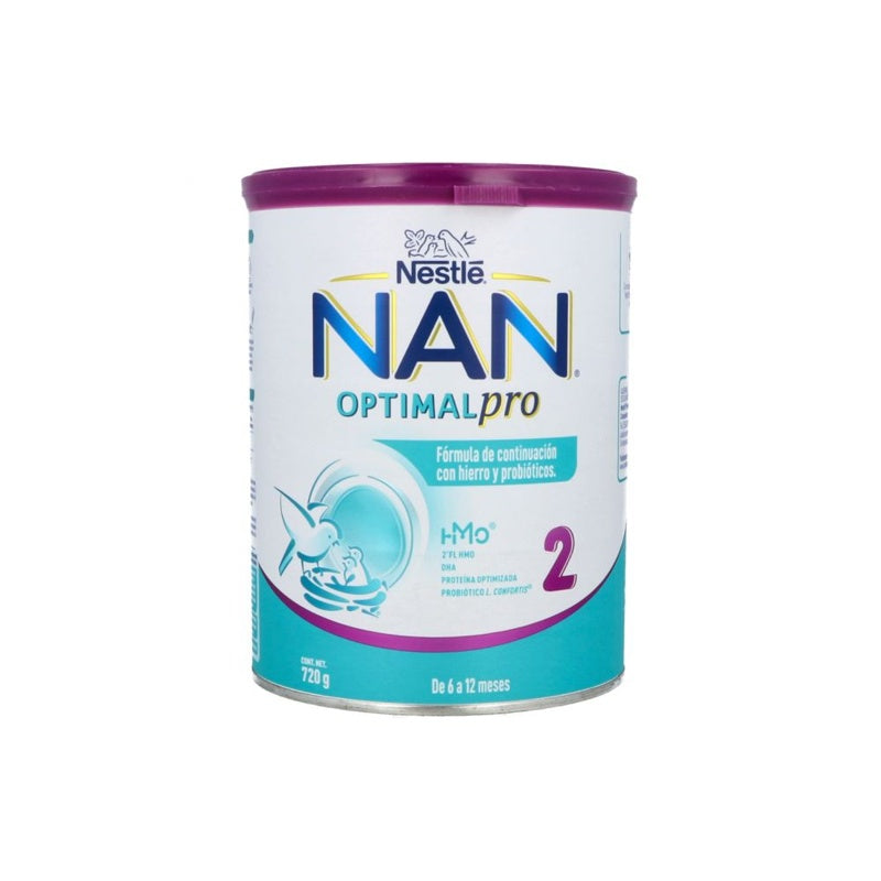 Leche Nan 2 Optipro Lconfort 720 G