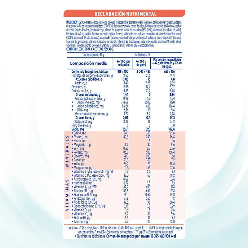 Leche Nan 3 Baja Lactosa 800 Gr 7501058627933 perfil 4