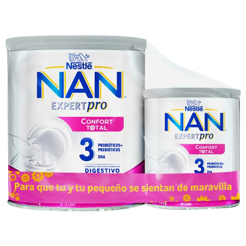Leche Nan 3 Confort Total 1.5Kg400 G 7506475102025