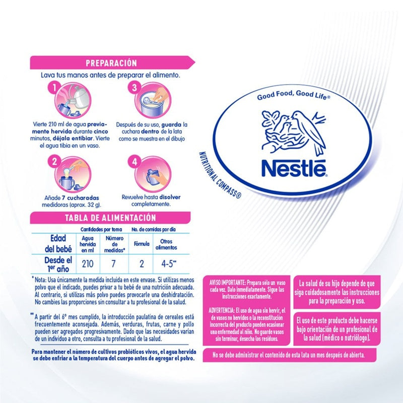 Leche Nan 3 Expertpro Confort Tot 900 G perfil 4