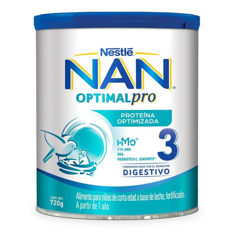 Leche Nan 3 Optipro Lconfort 720 Kg 7501058625236