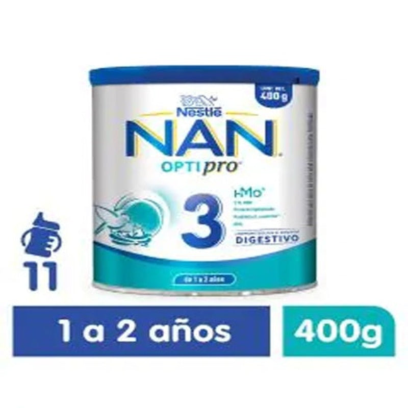 Leche Nan 3 Optipro Lconfortis 400 Gr