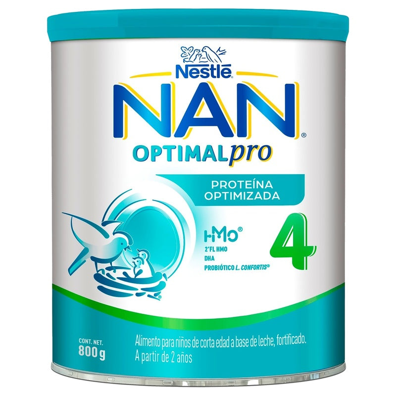 Leche Nan 4 Optipro 2 Años 800 Gr 7501058630650