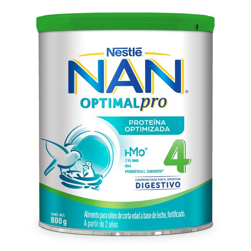 Leche Nan 4 Optipro 2 Años 800 Gr 7501058630650 perfil 3