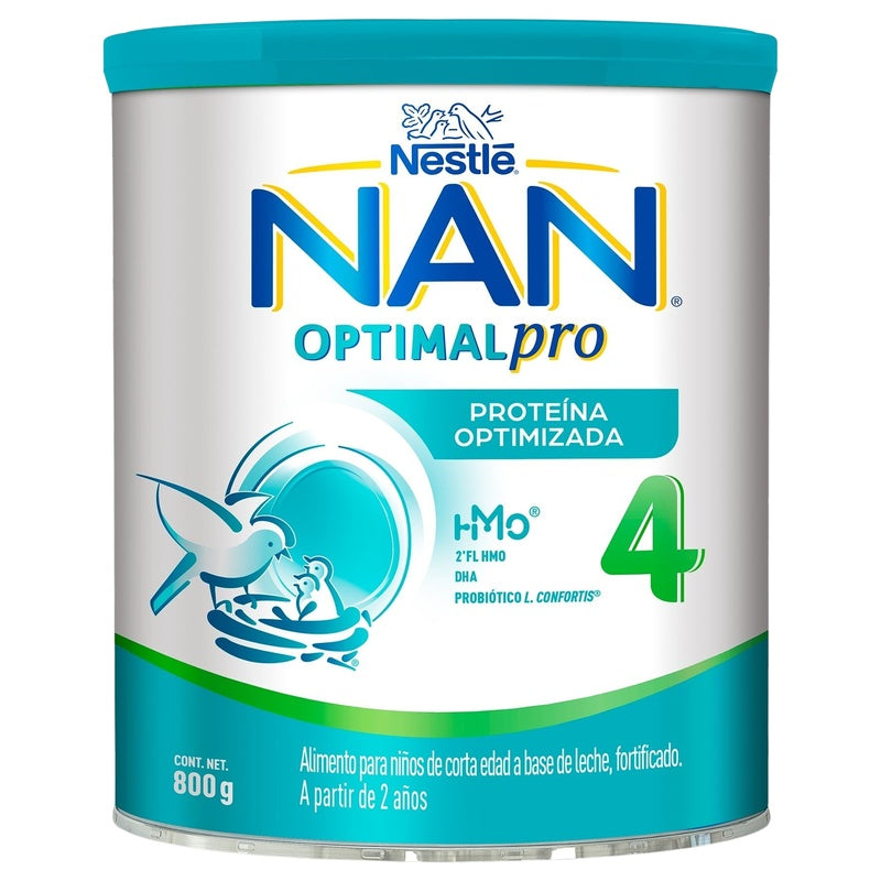 Leche Nan 4 Optipro 2 Años 800 Gr 7501058630650 perfil 5