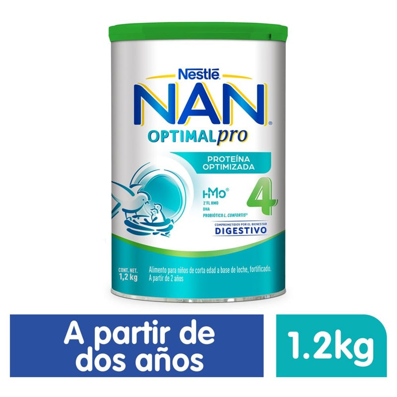 Leche Nan Optimal Pro Etapa 4 1,2 Kg