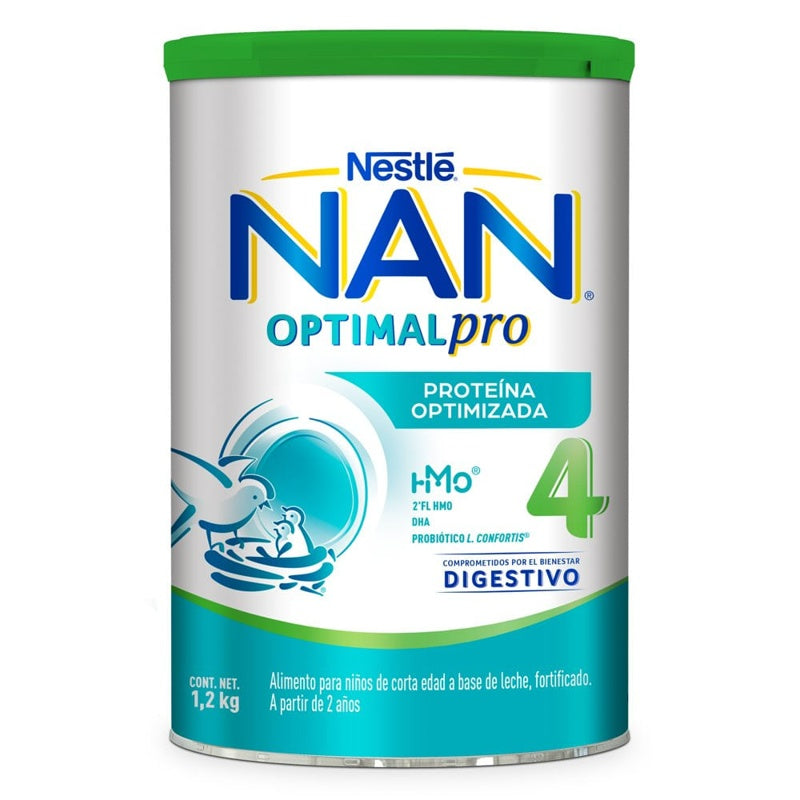 Leche Nan Optimal Pro Etapa 4 1,2 Kg perfil 2