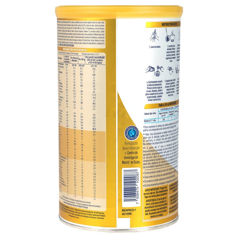 Leche Nan Supreme Pro 3 1.2Kg 7506475102087 perfil 6