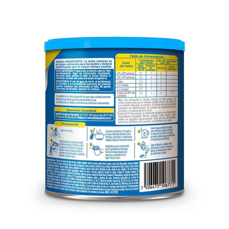 Leche Nidal 1 Bebé Form Lact 0-6M 360 G 7506475106771