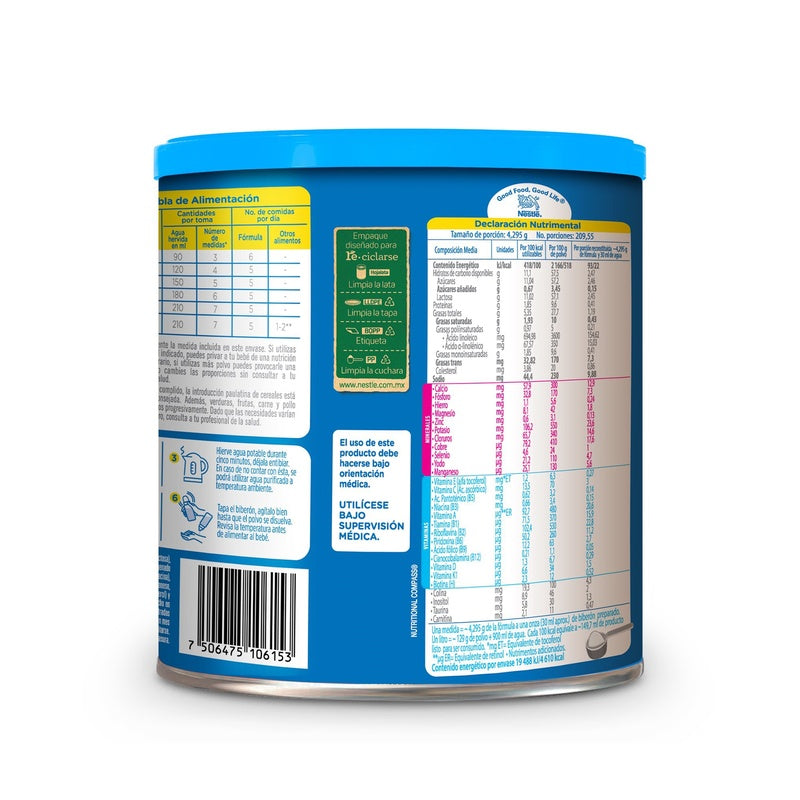 Leche Nidal 1 Bebé Form Lact 0-6M 900 G 7506475106153