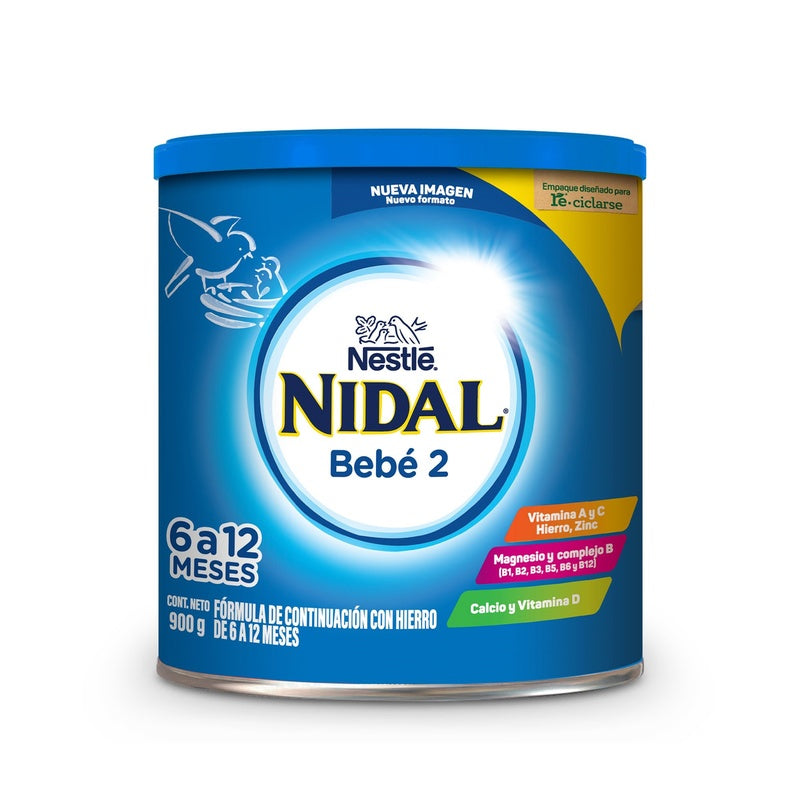 Leche Nidal 2 Bebé Form Lact 6-12M 900 G 7506475106146