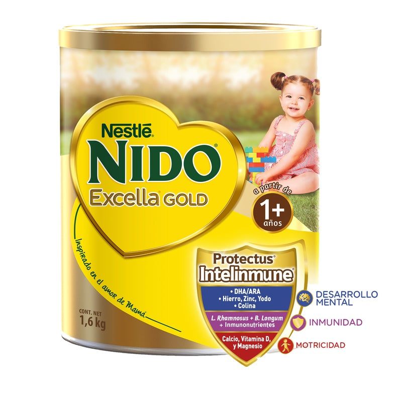 Leche Nido 1+ Excella Gold 1.6Kg 7506475102179 perfil 5