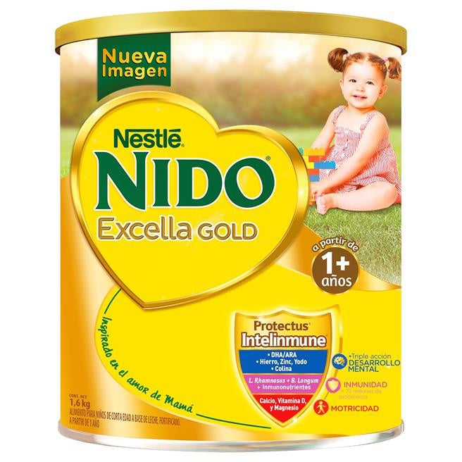Leche Nido 1+ Excella Gold 1.6Kg 7506475102179 perfil 7