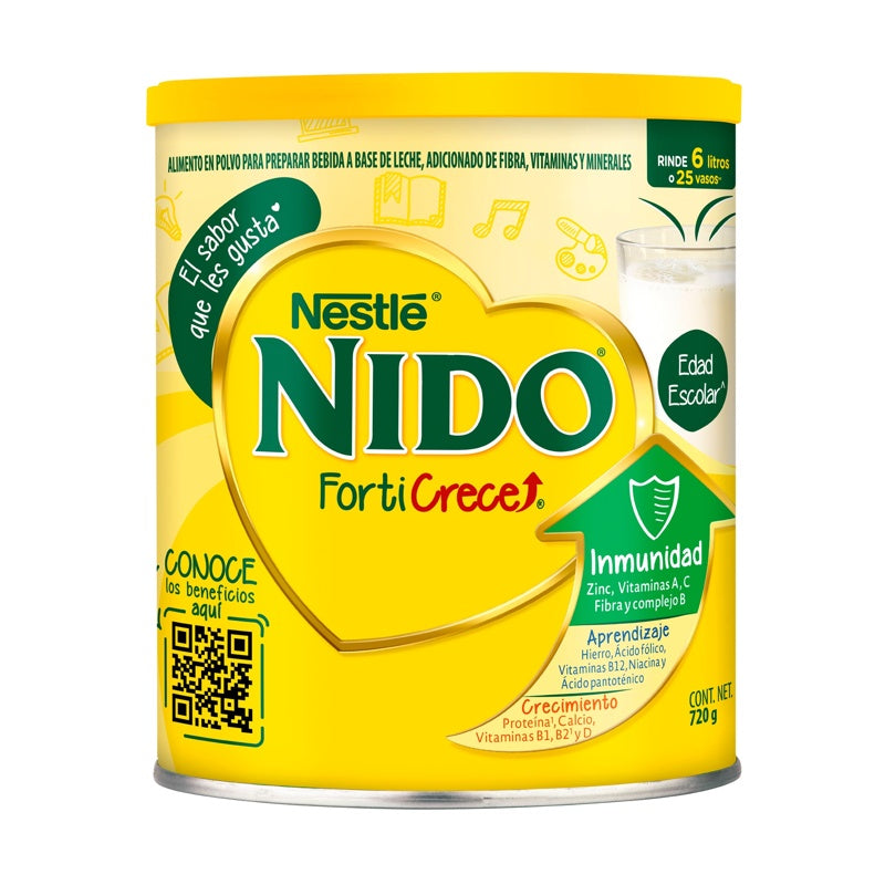 Leche Nido Forticrece 720 Gr Polvo perfil 3
