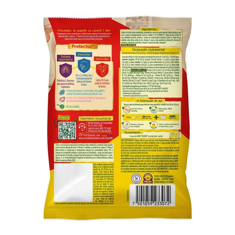 Leche Nido Kinder 144 G 7501059233072 perfil 5