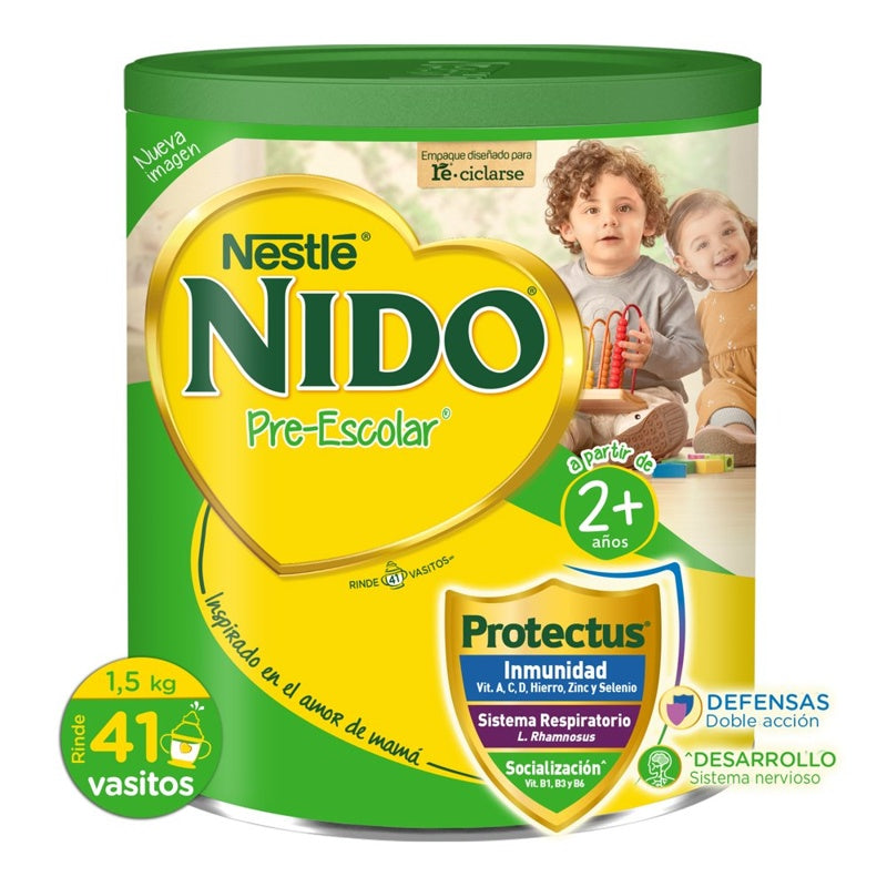 Leche Nido Pre Escolar 2+ 1.5Kg