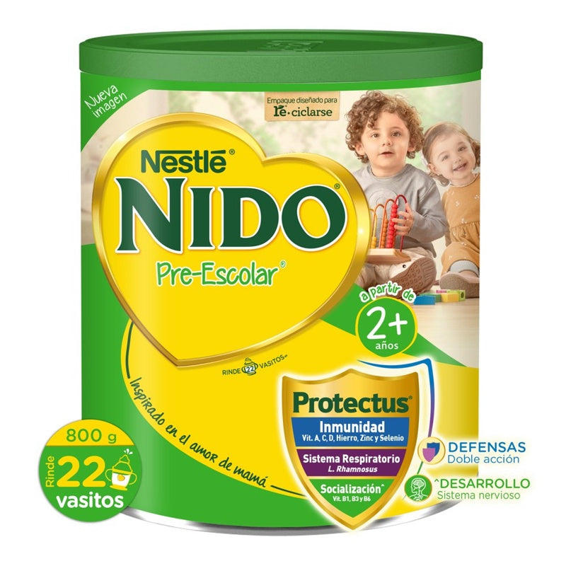 Leche Nido Pre Escolar 2+ 800Kg B