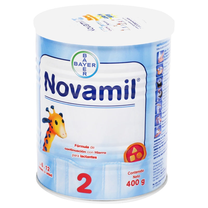 Leche Novamil 2 F-Lactea 400 G 7501318628458 perfil 5