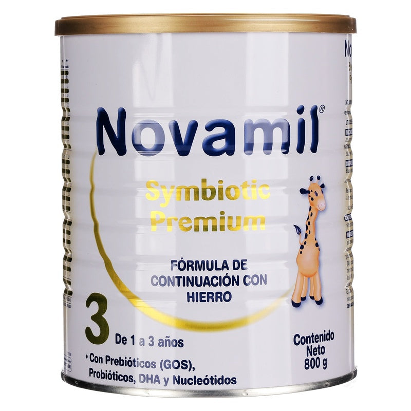 Leche Novamil 3 Symbiotic Premium 800 Gr 7501318676848