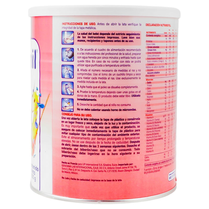 Leche Novamil 3 Vainil 1-3 Anos 800 G 7501318628687 perfil 7