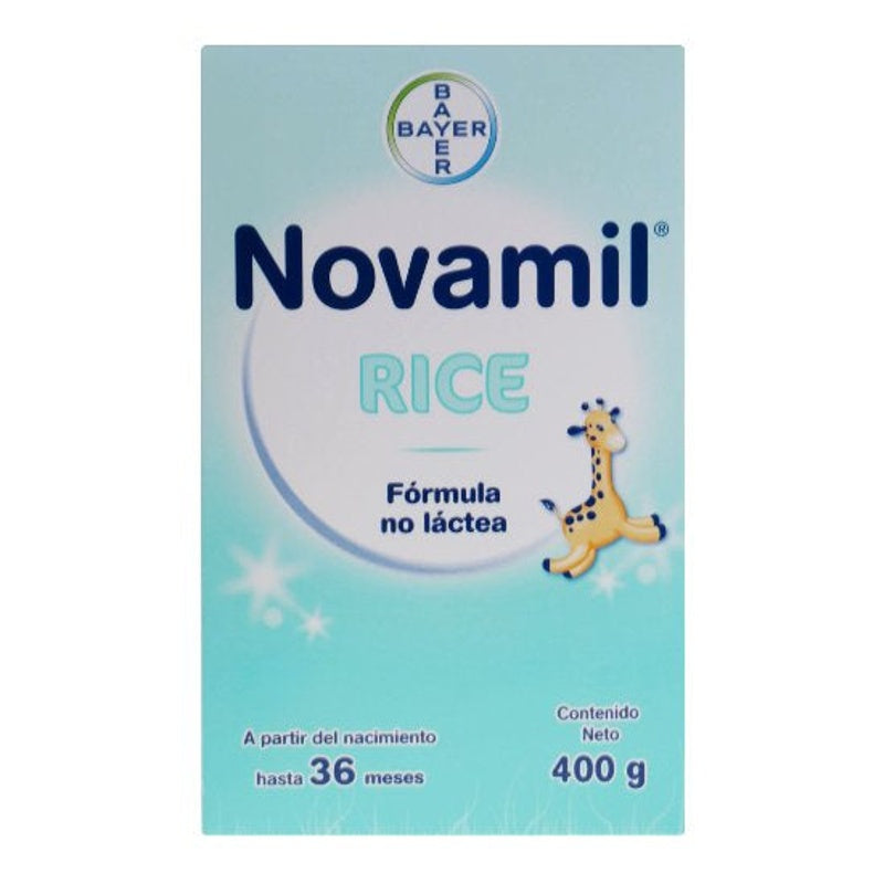 Leche Novamil Rice Formula No Lactea 400 Gr