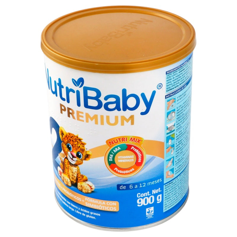 Leche Nutribaby Premium2 6 A 12 M 900 G
