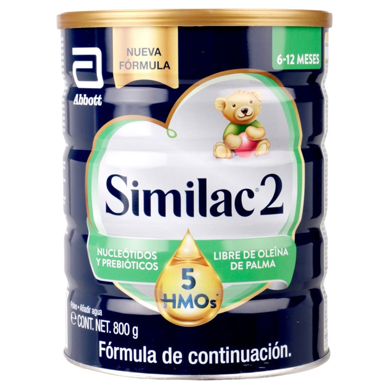 Leche Similac 2 6-12 Meses 800 Gr Polvo