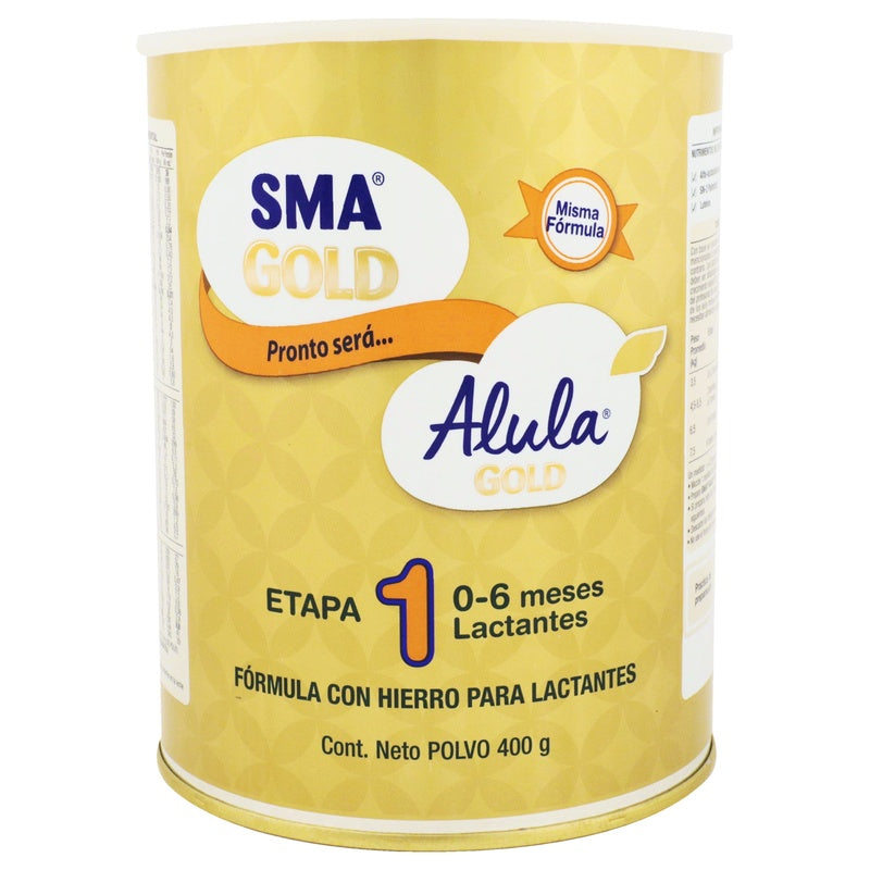 Leche Sma Gold Alula E-1 Polvo 400 G 7503032208664