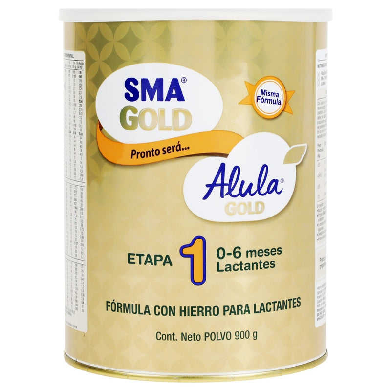 Leche Sma Gold Alula E-1 Polvo 900 G 7503032208671