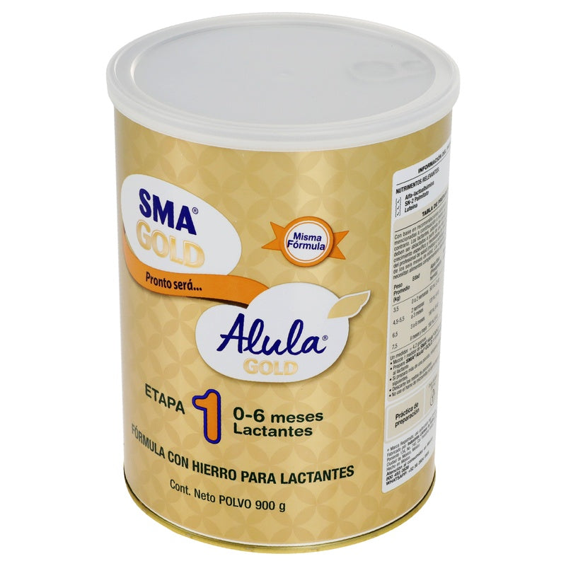 Leche Sma Gold Alula E-1 Polvo 900 G 7503032208671 perfil 3