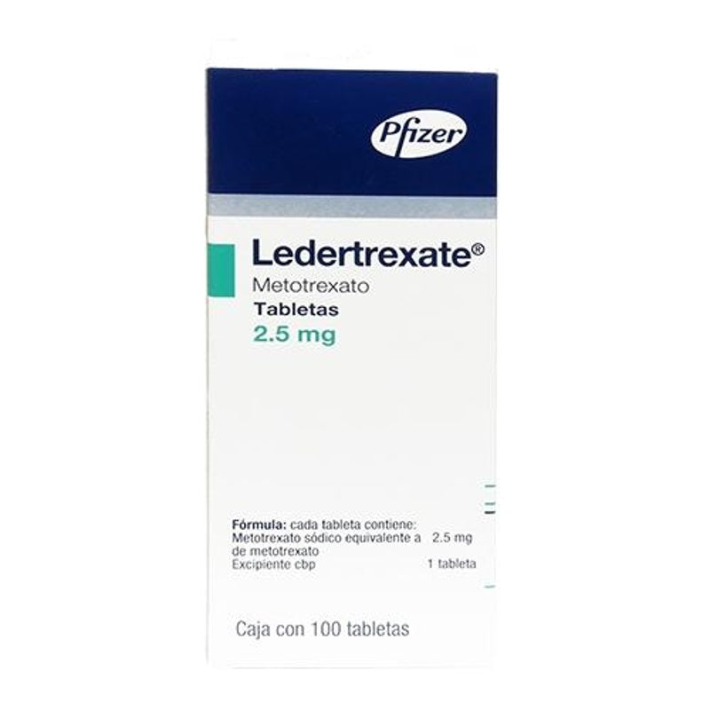 Ledertrexate 2.Mg 100 Tabletas